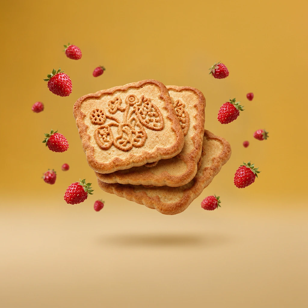 Печенье Земляничное